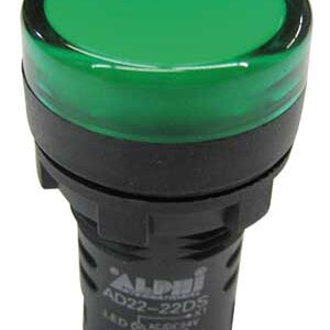 Spia Segnalazione 24V Led Verde da Pannello